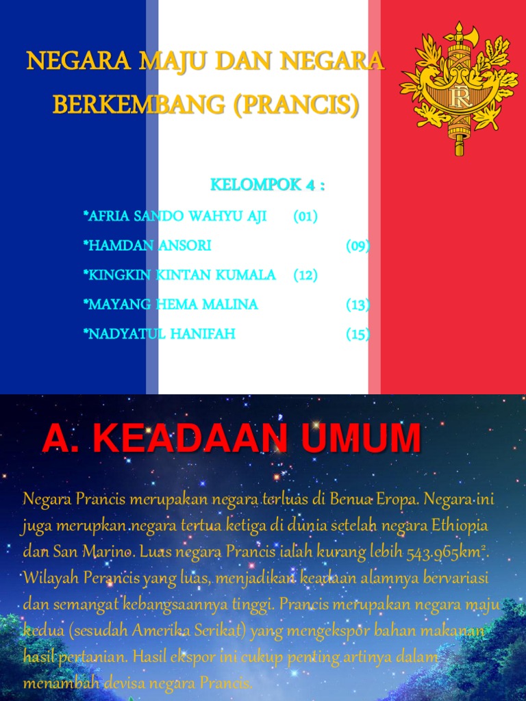 Negara Maju Dan Negara Berkembang Prancis Pdf