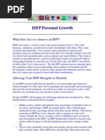 ISFP Personal Growth - Artists Performers.docx