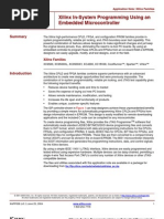 Xilinx In-System Programming Using An Embedded Microcontroller