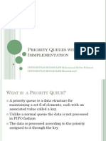 Priority Queues With Heap Immplementation