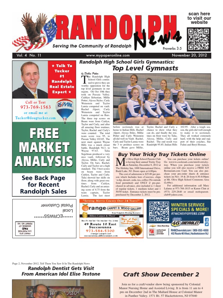 Randolph - Nov. 2012-FINAL | PDF | Tithe | Mail