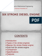 Six Stroke Diesel Engine