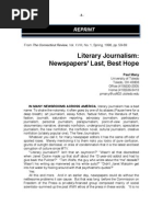 Download Literary Journalism Newspapers Last Best Hope by Featureman SN113683343 doc pdf
