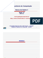 BDI - AULA 17 - Algebra Relacional Estendida