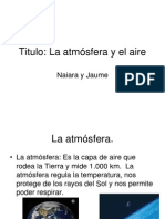 La Atmósfera y El Aire