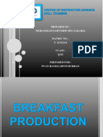 Slide Presentation Breakfast Production - Aepy