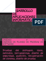 UNIDAD # 8 DISEÑO DE PLANES DE PRUEBA