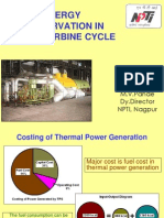 Energy Conservation in Steam Turbine
