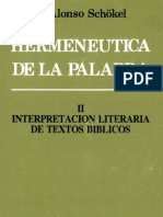 Alonso Schokel Luis - Hermeneutica de La Palabra 02