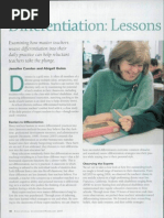 Download Differentiation Lessons From Master Teachers by MrColey SN11369926 doc pdf