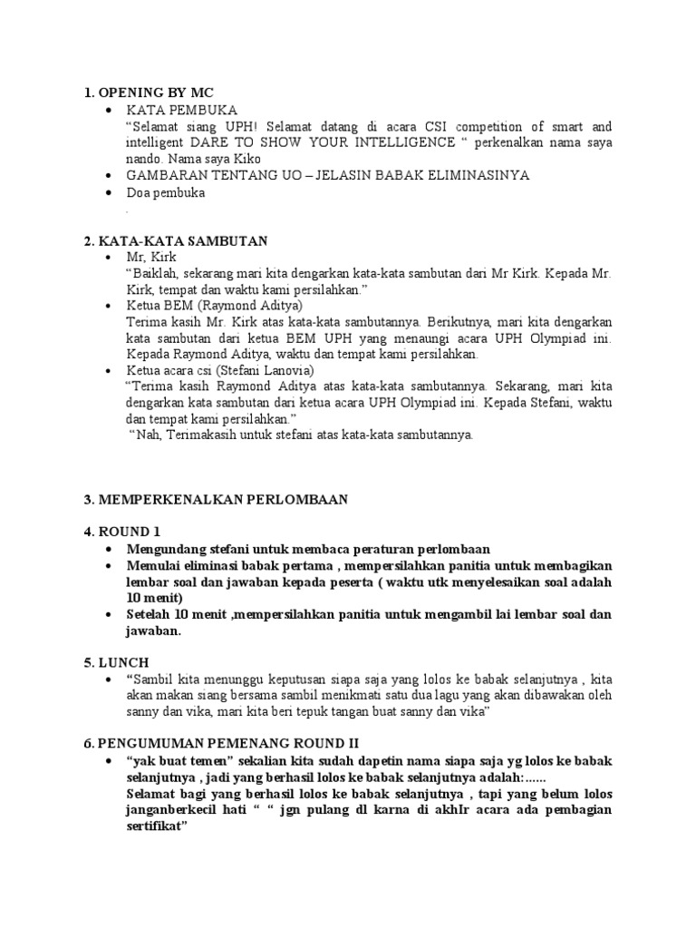 Cue Card Csi | PDF