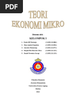 Makalah Ekonomi Permintaan dan Penawaran