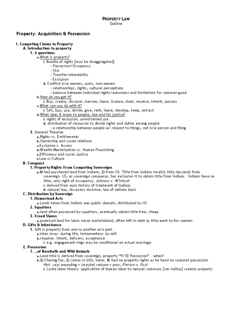 Property outline picture