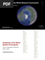 Download Imagining a City-World Beyond Cosmopolis New Geographies Seminars 2010  2011 by Harvard Graduate School of Design SN113718294 doc pdf