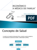 Ergonomía Consulta Médico Familia y Comunitario