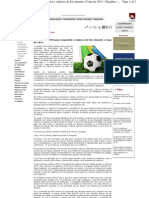 O pedido da FIFA para suspender a vigência de leis durante a Copa de 2014