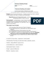 eng 9 tolerance reading project