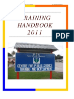 2011 Training Hanbook