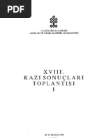 Xviii. Kazi Sonuçlari 1.ci̇lt, 1996