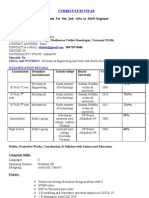 Student CV With Summer and Winter Trainings-1