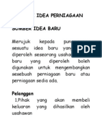 Mencari Idea Perniagaan