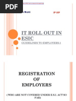 Esi Online Guidlines