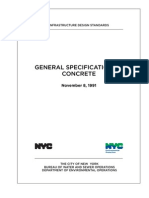 Sewer Gen Specs11 Concrete 911108