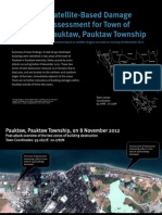 Satellite-Based Damage Assessment For Town of Pauktaw, Pauktaw Township