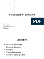 Psihiatrie - Introducere