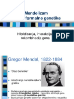 Mendelova Genetika