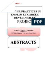  ABSTRACTS - BEST HR PRACTICES IN EMPLOYEE CAREER DEVELOPMENT