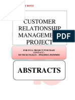 ABSTRACTS - CUSTOMER RELATIONSHIP MANAGEMENT