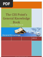 Download The CSS Points General Knowledge Book I by The CSS Point SN113780925 doc pdf