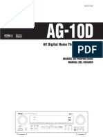 Manual Teac Ag-10d
