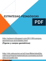 Estrategias pedagógicas