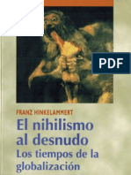 Hinkelammert - El Nihilismo Al Desnudo