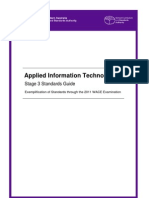 Standards Guide 2011 Applied Information Technology Stage 3