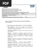 Apostila 1 - Conceitos sobre Legislaçao Ambiental
