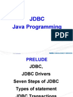 JDBC Java Programming