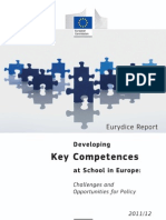 Eurydice 2012_developing Key Competences at School in Europe, Challenges and Opportunities for Policy 2011 - 2012