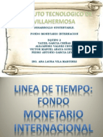 Linea de Tiempo Fondo Monetario Internacional.
