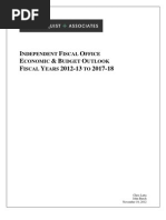 I F O E & B O F Y 2012-13 2017-18: Ndependent Iscal Ffice Conomic Udget Utlook Iscal Ears TO