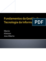 Fundamentos da Tecnologia da Informação - slide da apresentação
