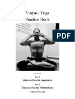 Vinyasa Yoga Practice Book