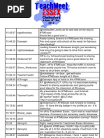 Download TeachMeet Essex Twitter Archive by Martin Burrett SN113835875 doc pdf