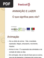 Animação e Lazer - Recursos da Comunidade