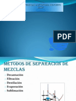 Separacion de Mezclas