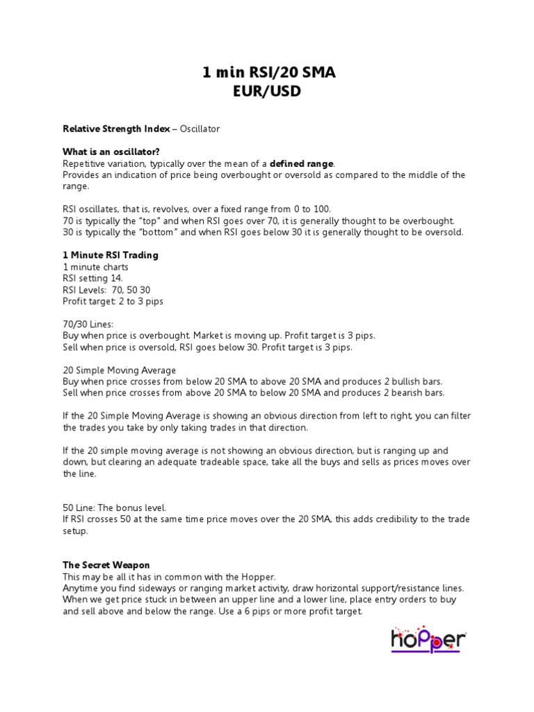1-Minute RSI Trading Strategy Guide | PDF | Economics | Economies