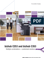 Bizhub C253 C353 Brochure