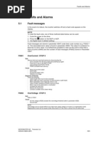 MM440 Faults Alarms